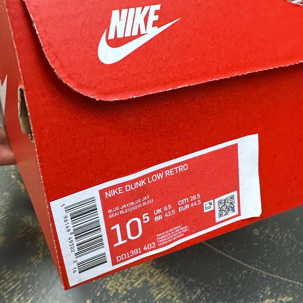 Nike Dunk Low UCLA Retro Blue Jay DD1391-402 10.5 Style - Picture 9 of 9